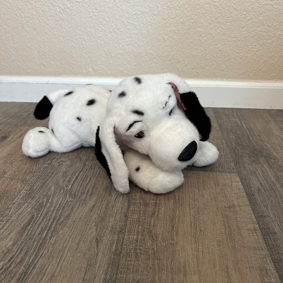 Disney Other - Disney Store 101 Dalmatians Little Dipper Puppy Dog Plush Blue Collar 16"